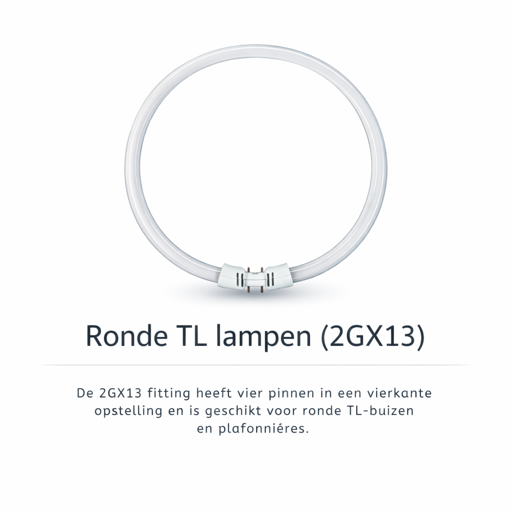 Ronde TL lampen (2GX13)