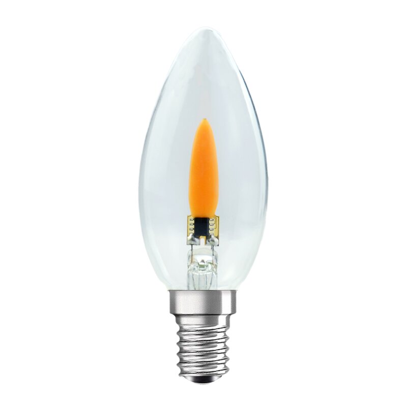 LED Kaarslamp E14 met dansende vlam – Kaarslicht effect – Extra warm wit licht