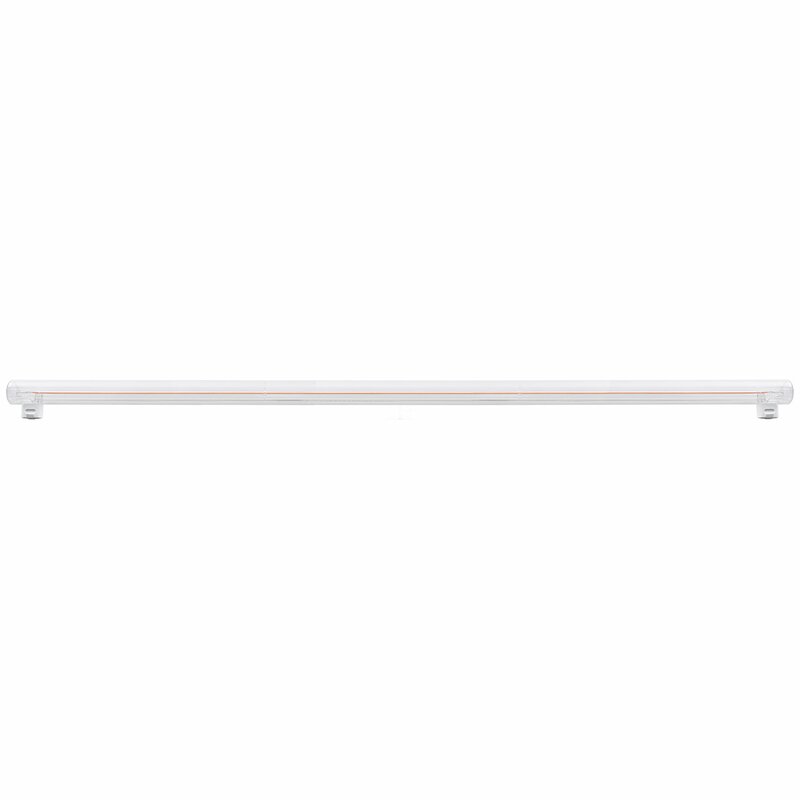LED S14s Lijnlamp 100cm – 6,5W (60W) – 2200K Extra Warm Wit – 2 Fittingen – Helder