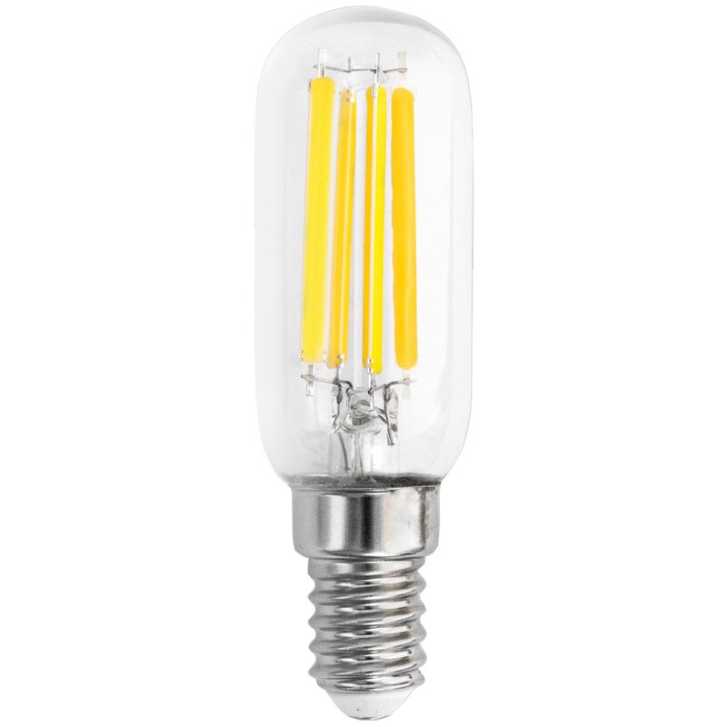 LED Buislampje E14 – T25 – 7W vervangt 60W – 806 Lumen – Warm Wit (2700K) – Helder Glas