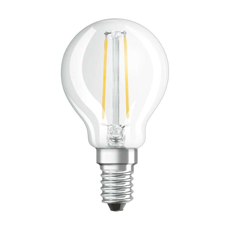 Osram LED Lamp E14 – Dimbaar warm wit licht – 2.8W (25W) – 2700K – P45 Kogellamp